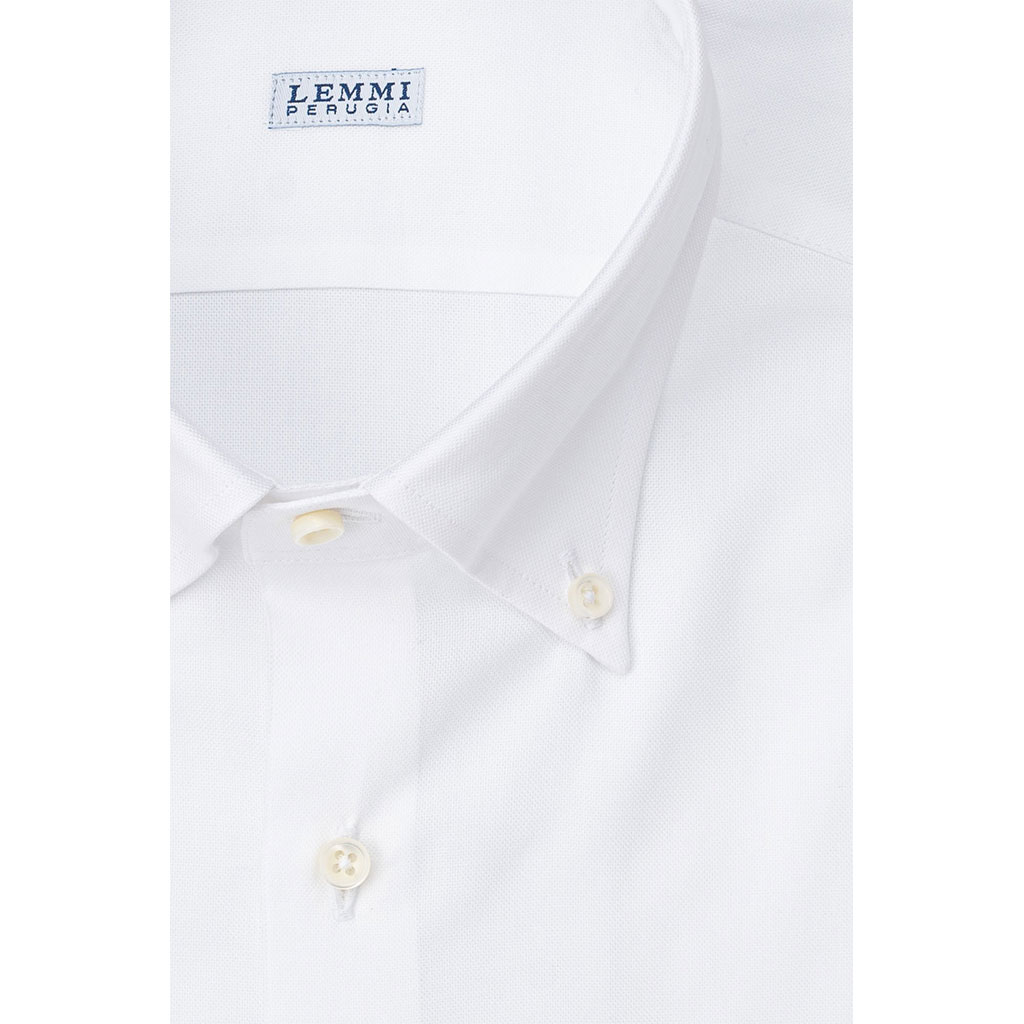 Camicia Oxford Bianco Collo button down Camicia Oxford Bianco Collo button down