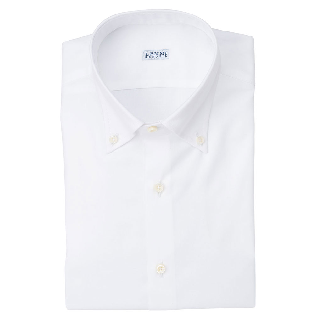 Camicia Oxford Bianco Collo button down Camicia Oxford Bianco Collo button down