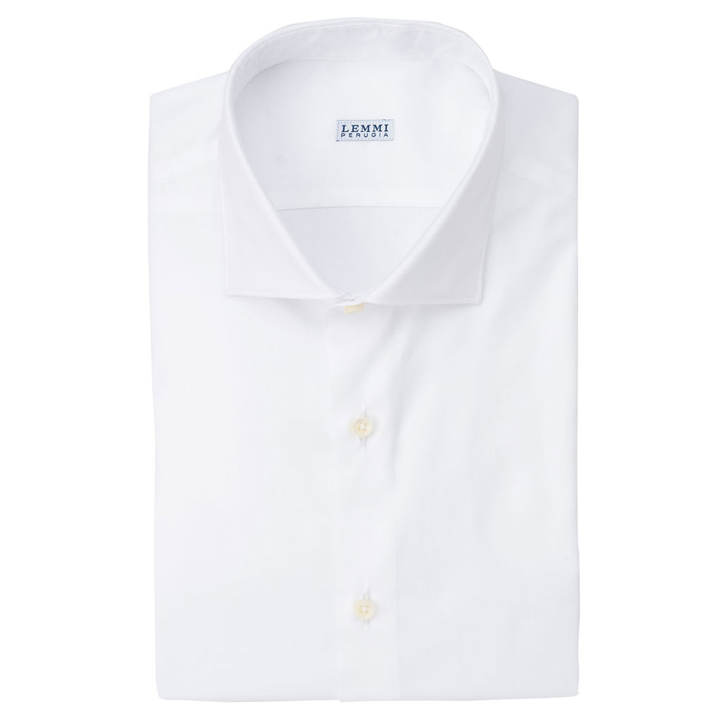 Camicia Oxford Bianco collo francese Camicia Oxford Bianco collo francese