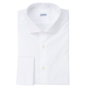 Camicia bianca collo francese