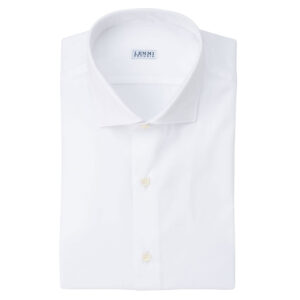 Camicia bianca collo francese