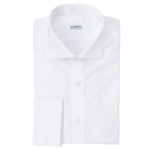 Camicia bianca collo francese
